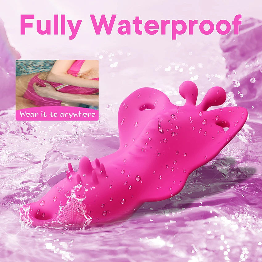 팬티 진동기 APP 제어 Clitoral Stimulator 미니 웨어러블 나비 진동기 섹스 토이 Masturbator Clitoris Massager for Women