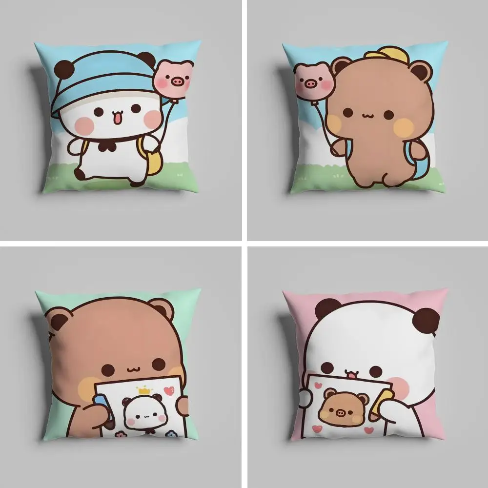 

Cute Bubu Dudu anime Pillow Case luxurious home office, sofa decorative Multi sized car seat cushions, pillowcases