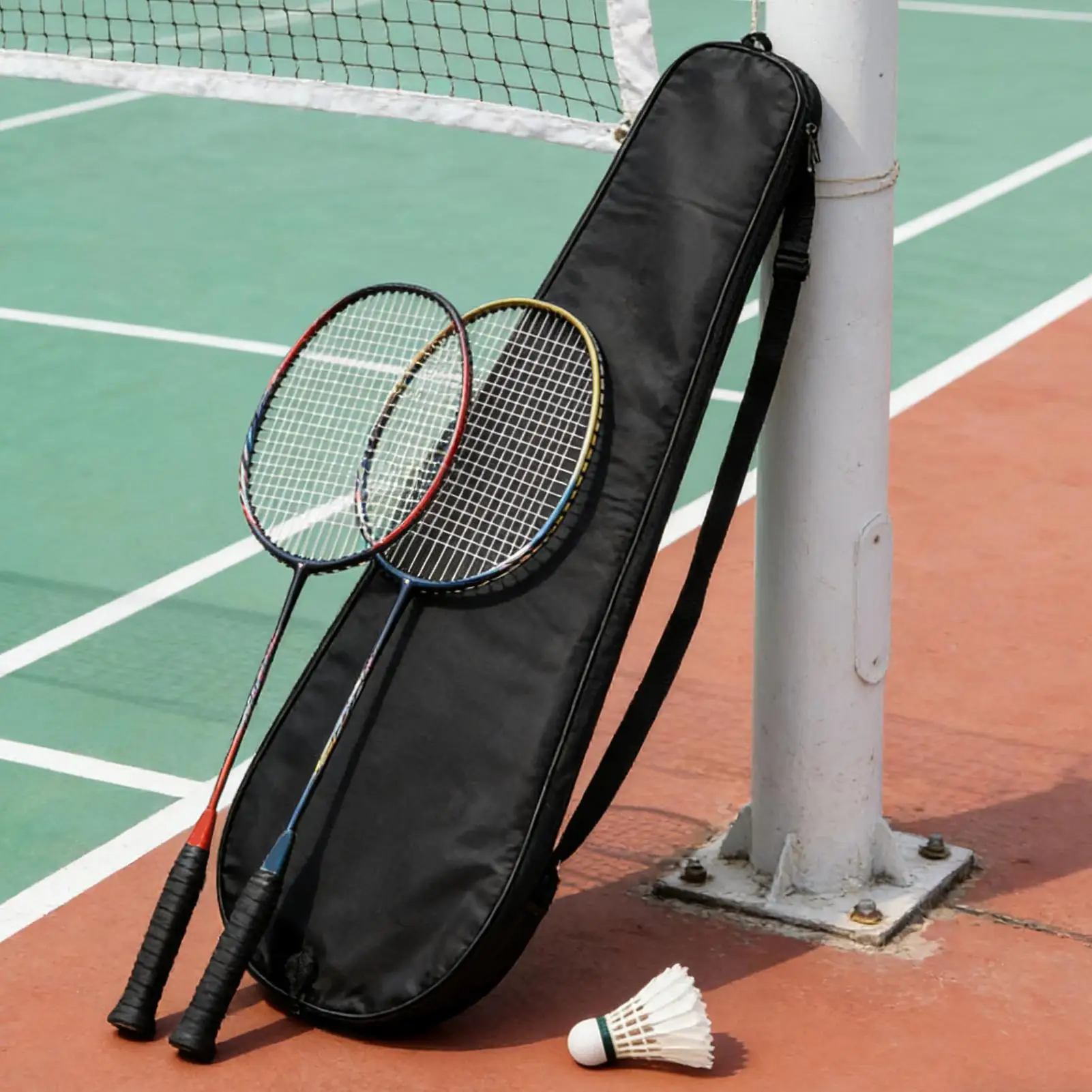 Tennis Bag Waterproof Portable Storage Sports Bag Badminton Racket Cover For Men Women Athlete Youth Players Balls Gear Paddle