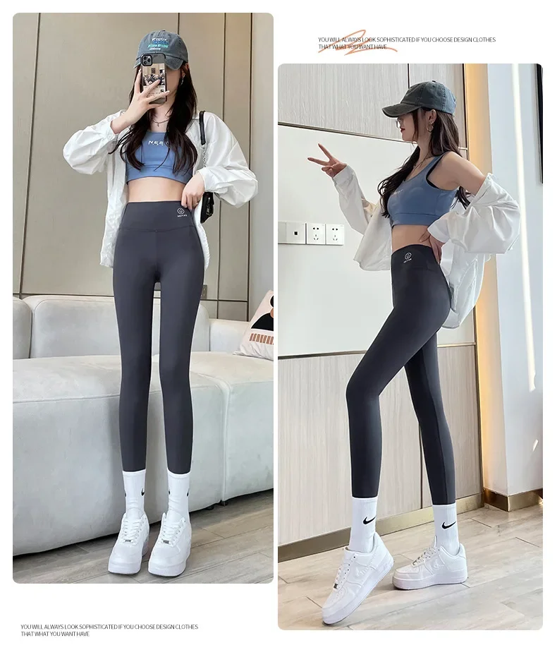 Damskie bezszwowe legginsy z wysokim stanem Fitness sportowy spodnie do jogi legginsy gimnastyczne damskie elastyczne spodnie Shark spodnie rowerowe lato