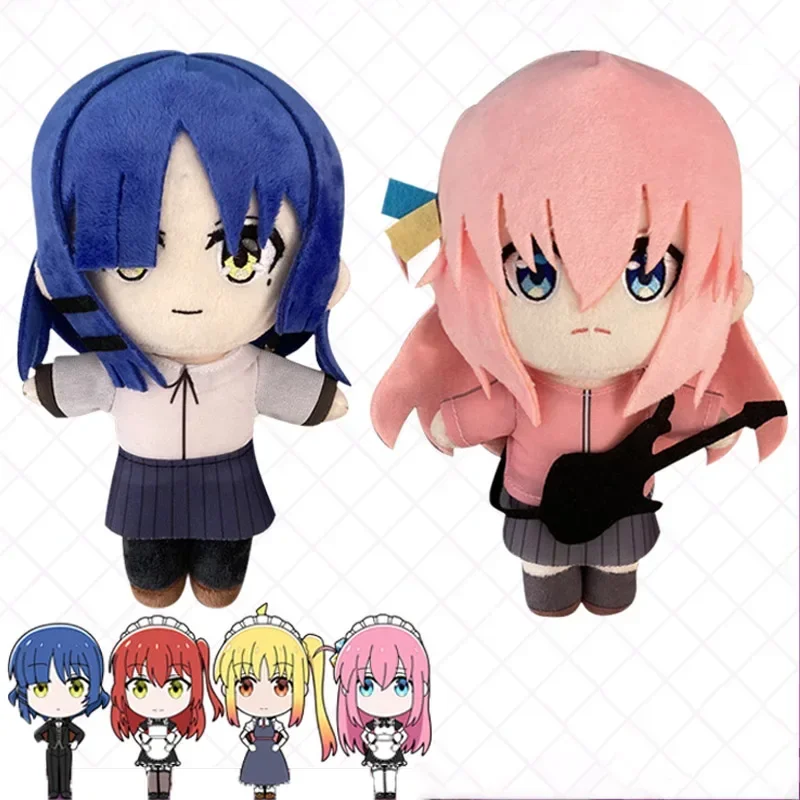 Bocchi the Rock Plush Toys Goto Yili Anime Plushie Gotoh Hitori Yamada Ryo Guitar Hero Pochi Lonely Rock Stuffed Doll Toys Gifts