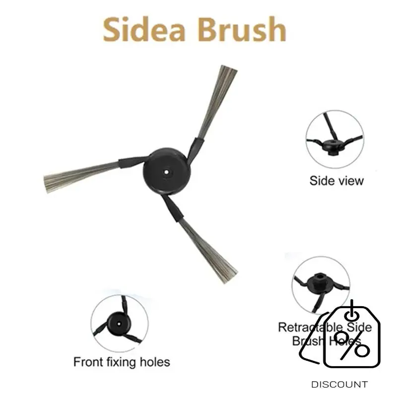 ABKR-32 Stück extrem langlebiges Staubsaugerzubehör für Dreame X50 Ultra / Dreame X50 Master / Dreame L50 Pro Ultra / MOVA V50 Ultra