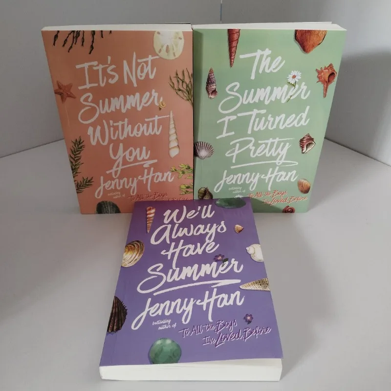 The Summer I Turned Pretty Trilogy 1-3 Books Jenny Han Original English YA Romance Novel