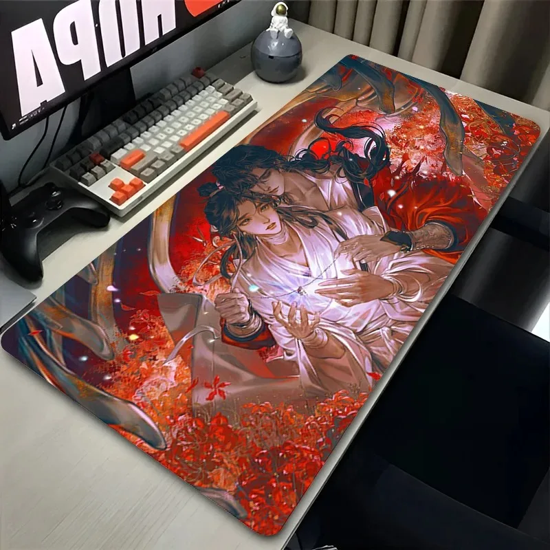 Tappetino Per Mouse Laptop Tian Guan Ci Fu Stampa Hd Tappetino Per Mouse Cina Anime Gamer Tastiera Pad Pc Gamer Cabinet Desktop Protector Tappetino Per Mouse-image