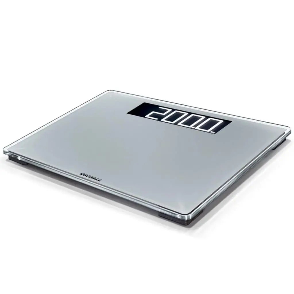 

Extra Large Digital Bathroom Scale with LCD Display, Weighs up to 200 kg in kg/lb/st, Auto On/Off