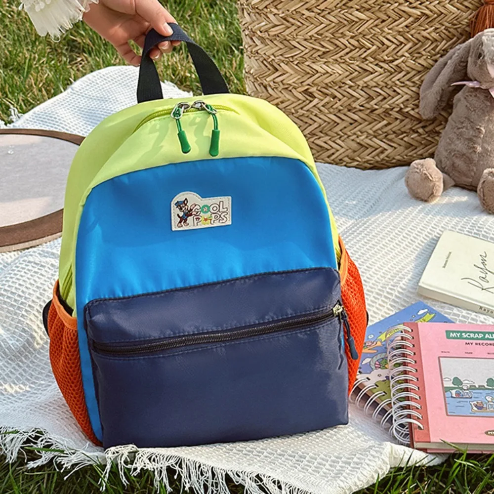 Borsa a tracolla scuola materna zainetto resistente all'usura zaini per bambini di grande capacità protezione della colonna vertebrale leggera borsa da scuola per bambini