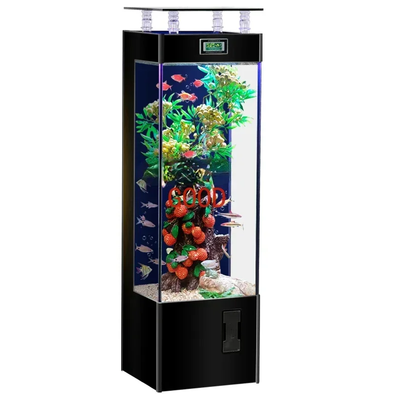 

New Smart Fish Tank Ecological Lazy Change Water Small and Medium-Sized Living Room Home Aquarium Full Set