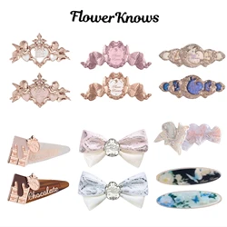 Flower Knows Moonlight Mermaid Series Hair Clip Acetate Hair ClipsHair Accessories Women Beauty
