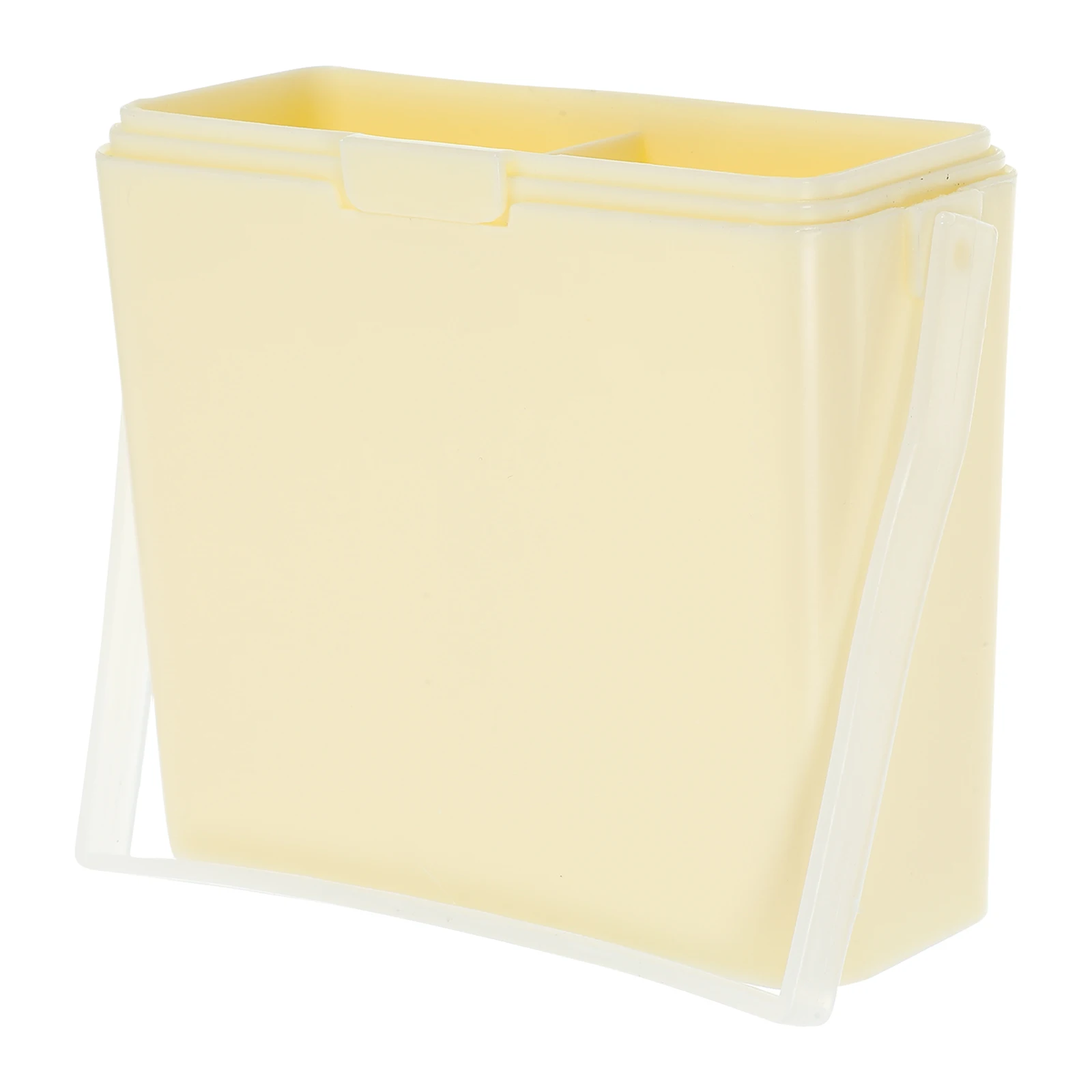 

Yellow Portable Paint Brush Washer 3in1 Bucket Marker Storage Box Office Reusable Container Watercolor Canvas Supplies