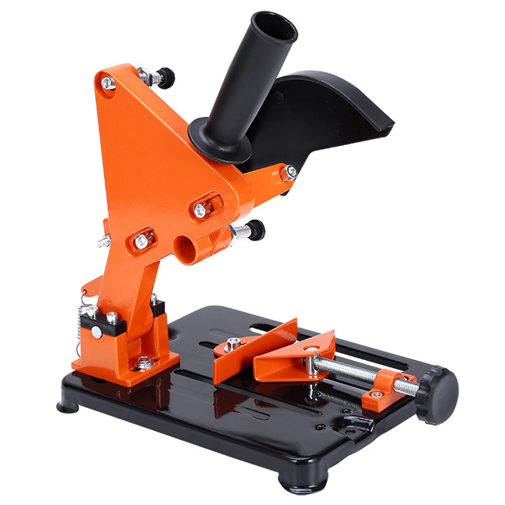 Modified Bracket Angle Grinding Device Stand Base Wood Metal Cutting Tool Bracket Holder for 115 125mm Type Angle Grinders