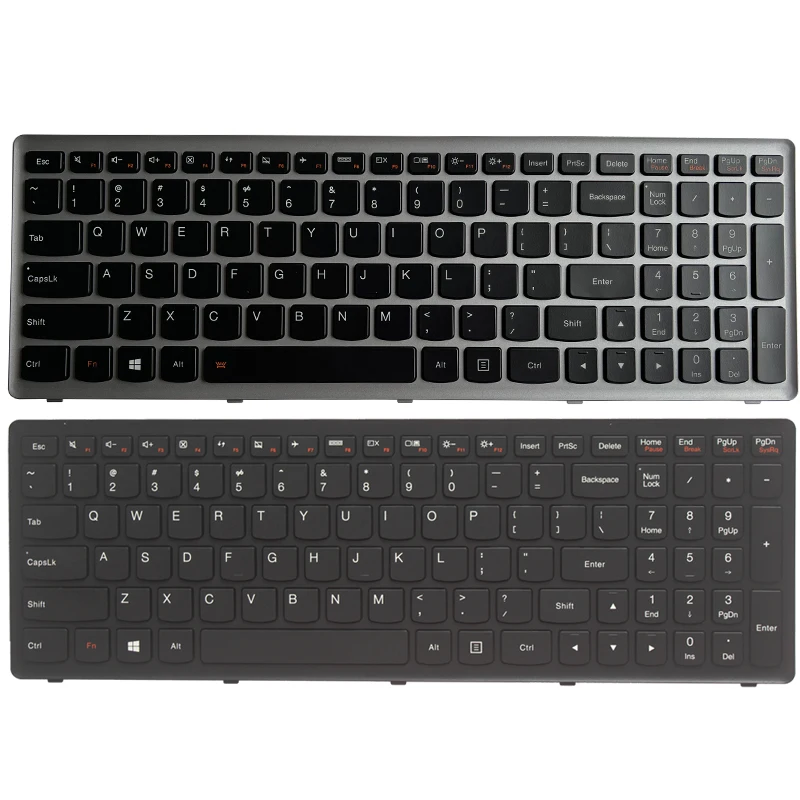 New US laptop keyboard for Lenovo Ideapad S500 G500S G505S G510S S510p Z501 Z510 FZ510 Flex 15 Z505 English