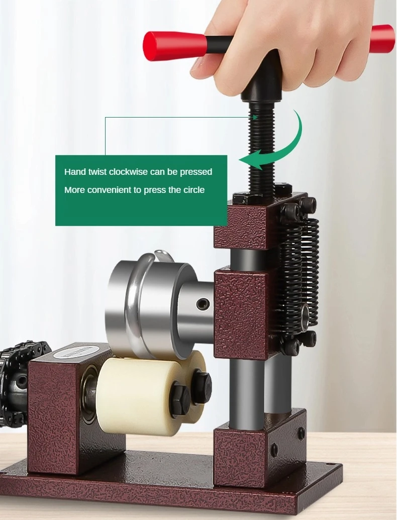 

CX-75 Gold and Silver Ring Bracelet Machine Silver Bending Machine, Welding Solder Joint Flattening Rolling Tool