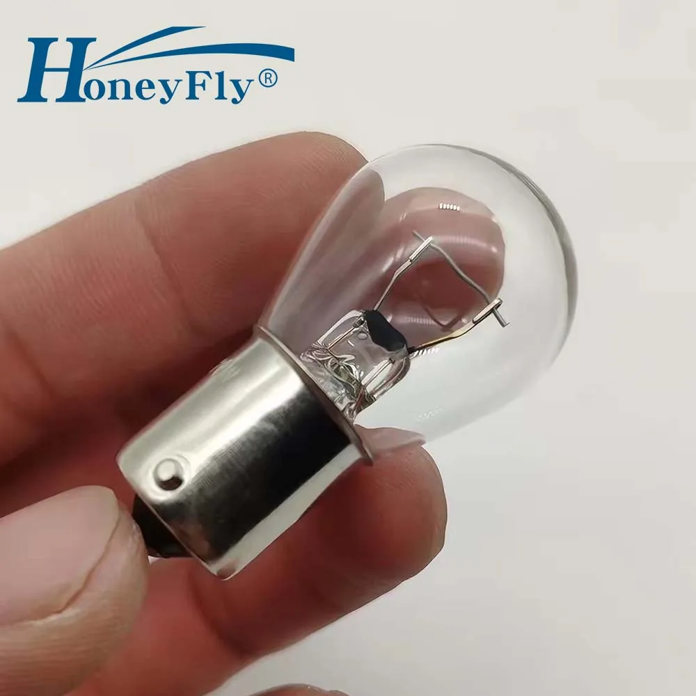 honeyfly製、10個入り、機械用パイロットランプ、6v-12v-24v-110v-220v、ba15s-ba15d、表示灯、アラーム用、配線、計器照明用