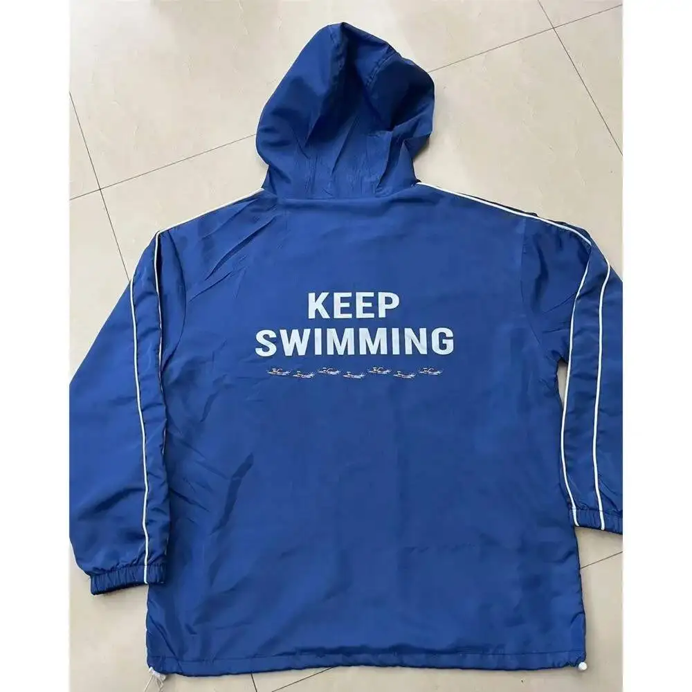 Unisex Women/Men Windproof Jacket Keep Swimming Jacket Keep