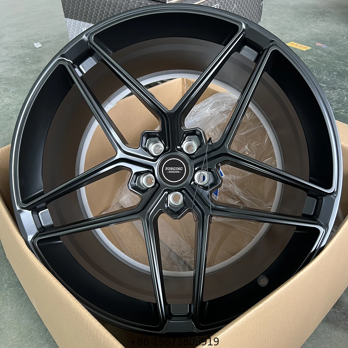 

Custom One-Piece Forged Wheel Hub High Performance 17-24 Inch Matte Black Car Wheels Made From Aluminium Alloy 35/40/25mm Et