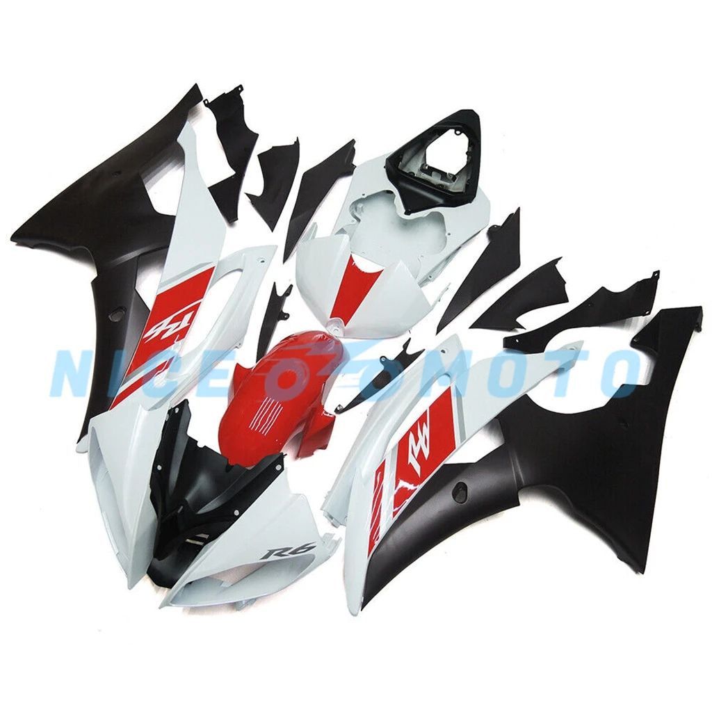 Injection Fairing Kit for 2008-2016 YAMAHA YZFR6 Fairing YZF-R6 09 10 11 12 13 14 15 16  Bike ABS Plastic Body Complete Frame