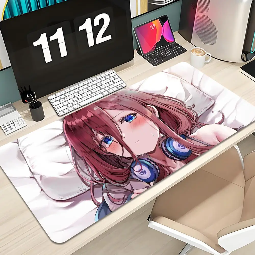 

The Quintessential Quintuplets Mouse Pad Keyboard Mousepad lauge 1200X600 mm Desk Mat PC Gamer Office Carpet Home Table pad