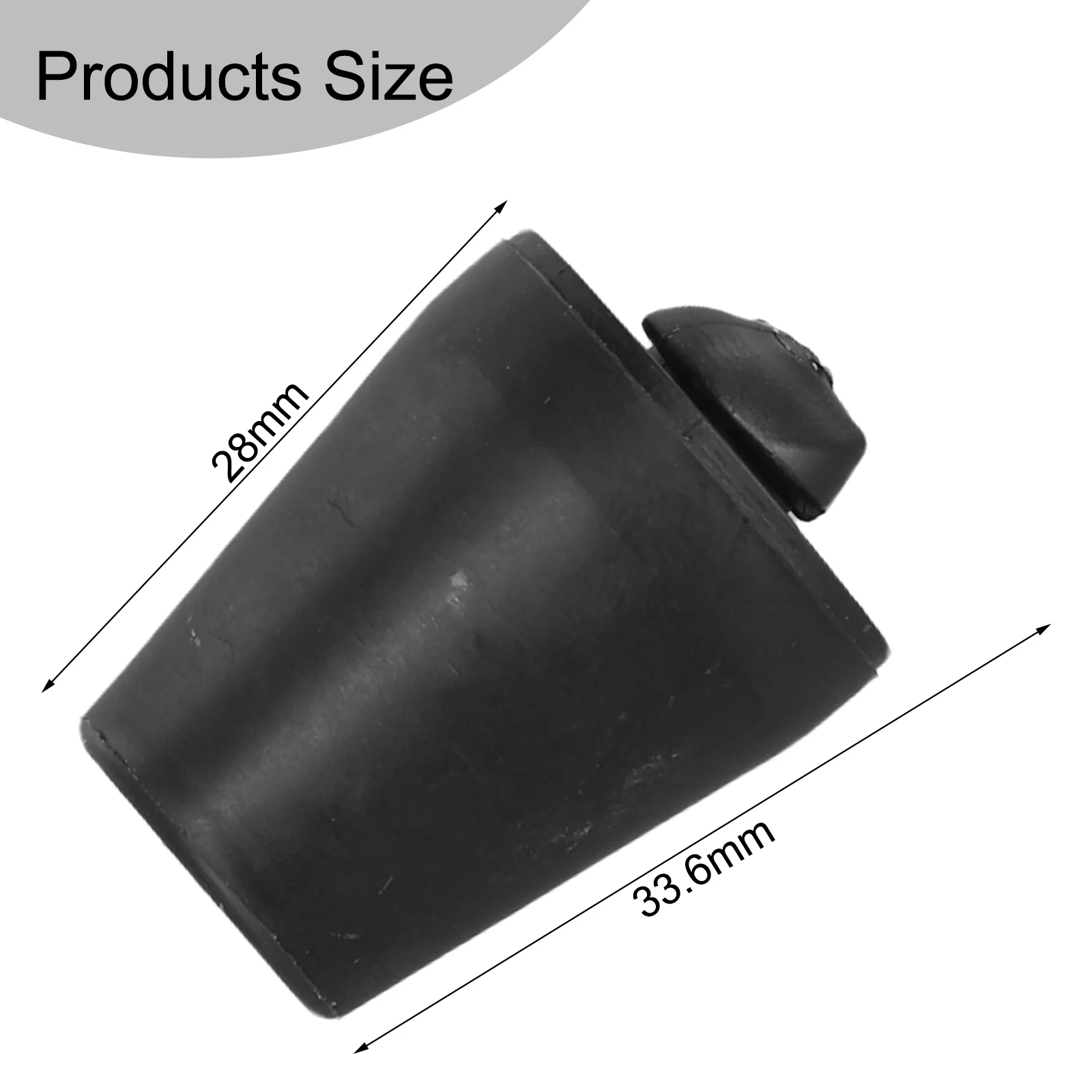 For RAV4 2009-12 For Toyota Back Door Rubber Cushion Back Door Cushion Car Maintenance Vehicle Repair Easy Installation