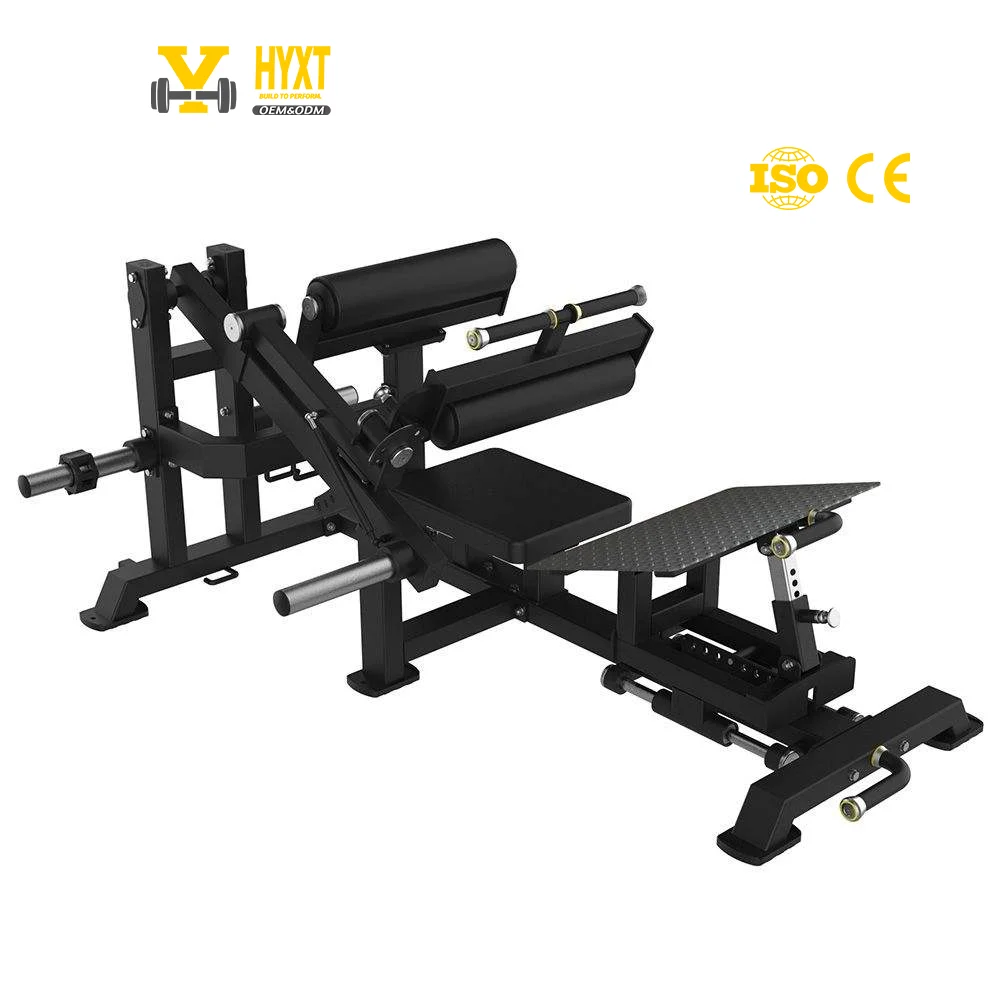 

Commercial Adjustable Bridge Glute Machine 45 Degree Biomechanical Trajectory Steel Frame Safety Precision Glute Pad Pressure