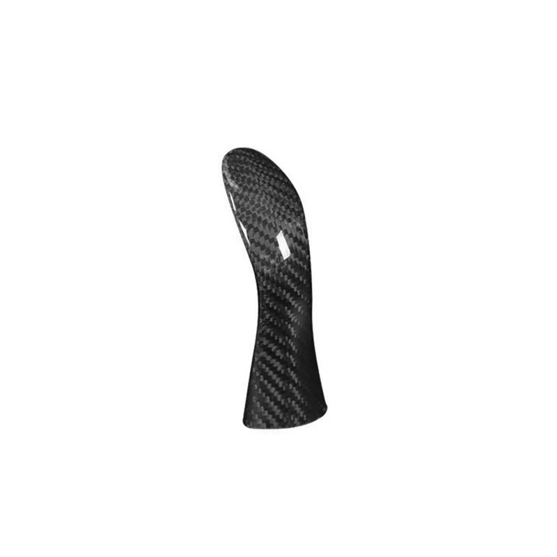 Gear Handle Sticker Carbon Fiber Car Interior Gear Shift Knob Cover for Infiniti Q50 2014 2015 2016 2017