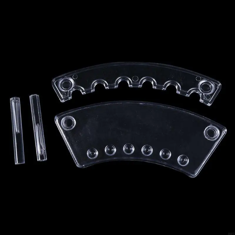 R6ff Plastic 6 Slot Pen Diewelry Display Display Display Display Hight Caffice