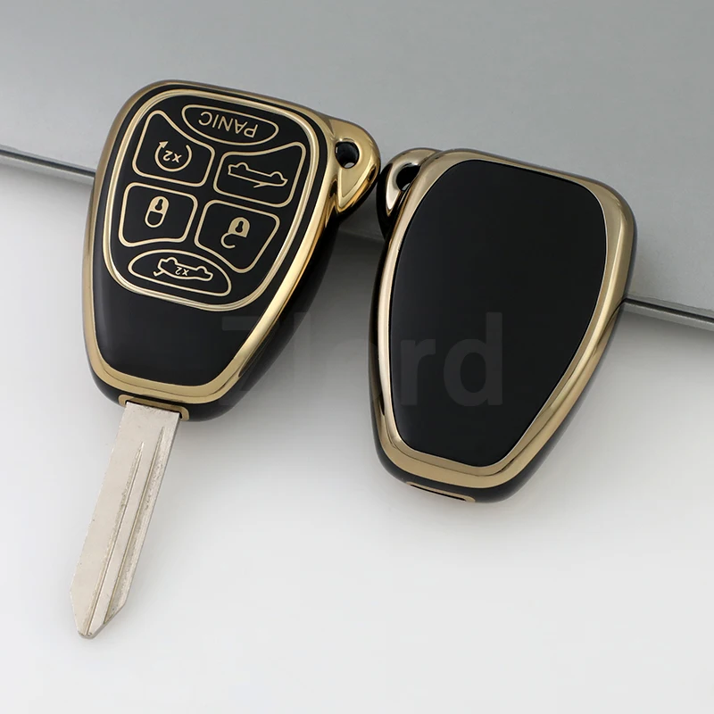Coque de clé de voiture à distance pour Dodge pyramDurango, 6 boutons, Jeep Grand TraffFor, fusible 300, accessoires Aspen