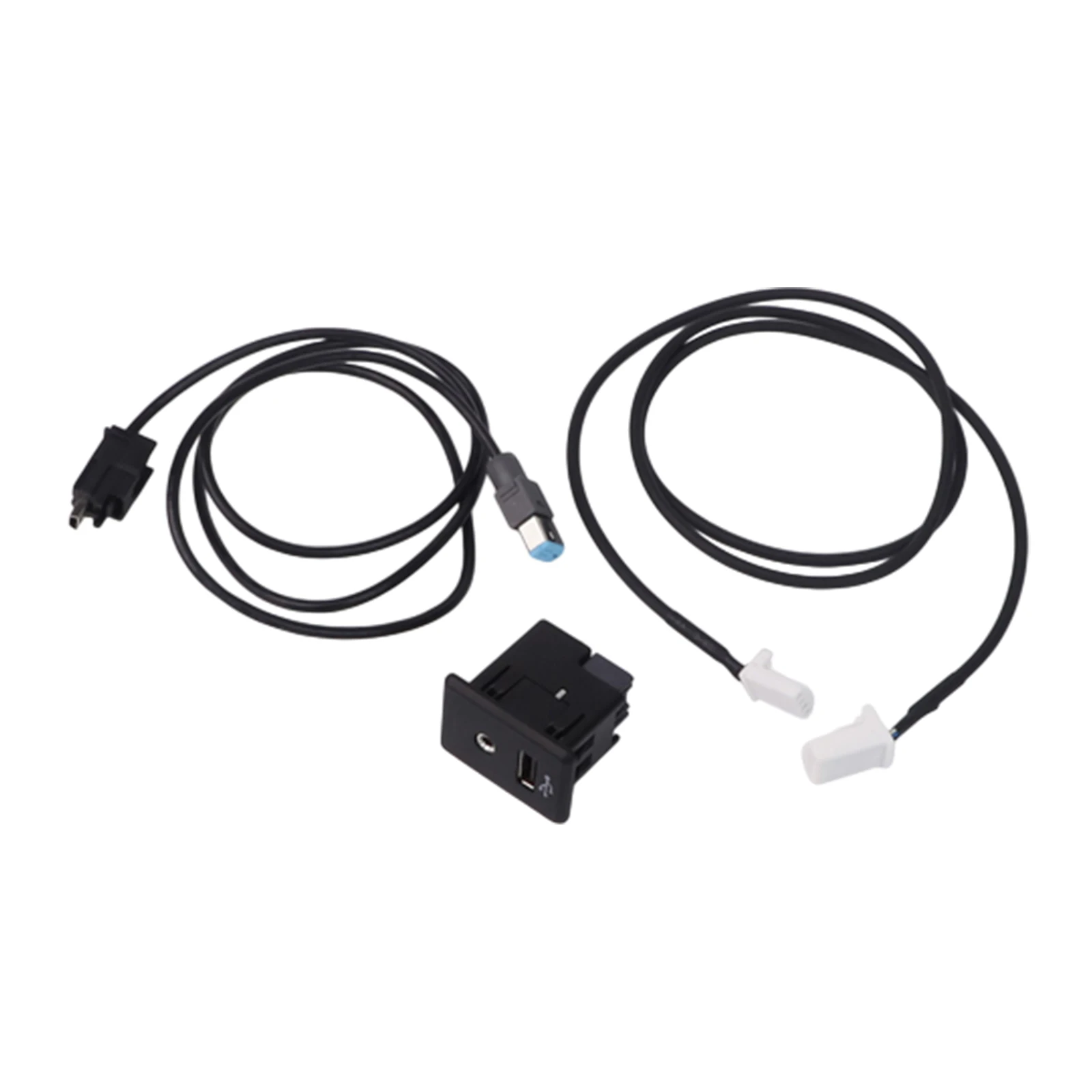 Audio Socket Black 28023-4BA0B Direct Installation Practical And Reliable Quick Installation Car Audio Connection