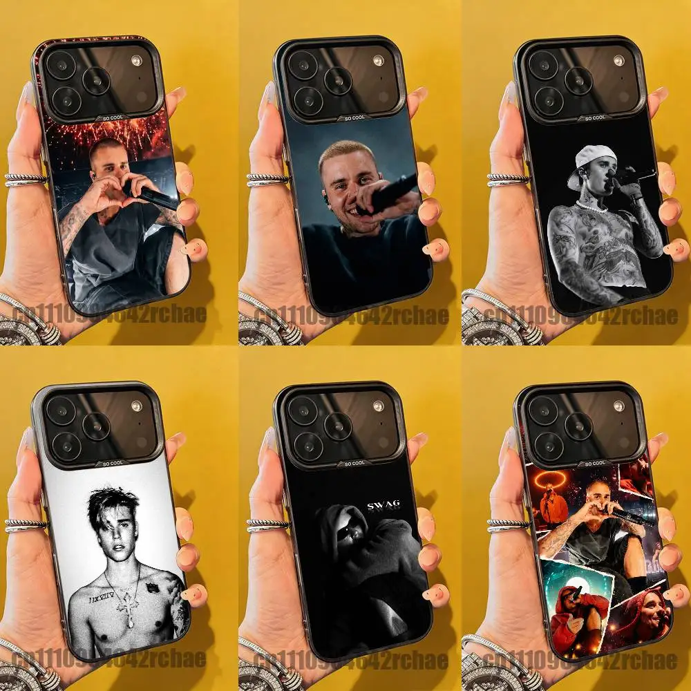 

For J-Justin B-Bieber Swag 2026 Phone Case iPhone 15,17,12,14,13,16,11,E,Max,Plus,Air,Pro,Mini Matte Protect Cover