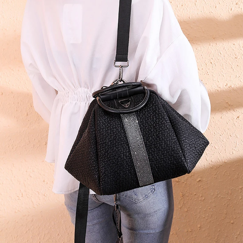 

Многофункциональная сумка через плечо, женская сумка, женский рюкзак, новинка 2025, модная повседневная универсальная сумка