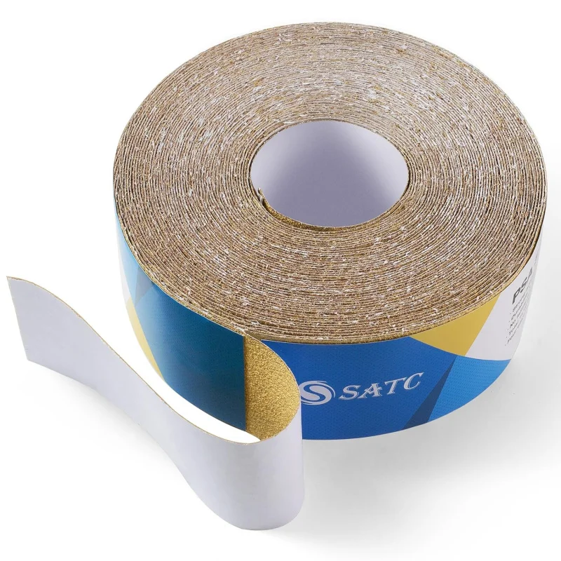 SATC 60 Grit PSA Longboard Sandpaper 20 Yard Continuous Roll 2-3/4\