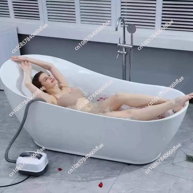 Hot Summer Electric Bathtub Bubble Massage Mat Waterproof Anti-slip Body Spa Air Bubble Bath Massage New Arrival