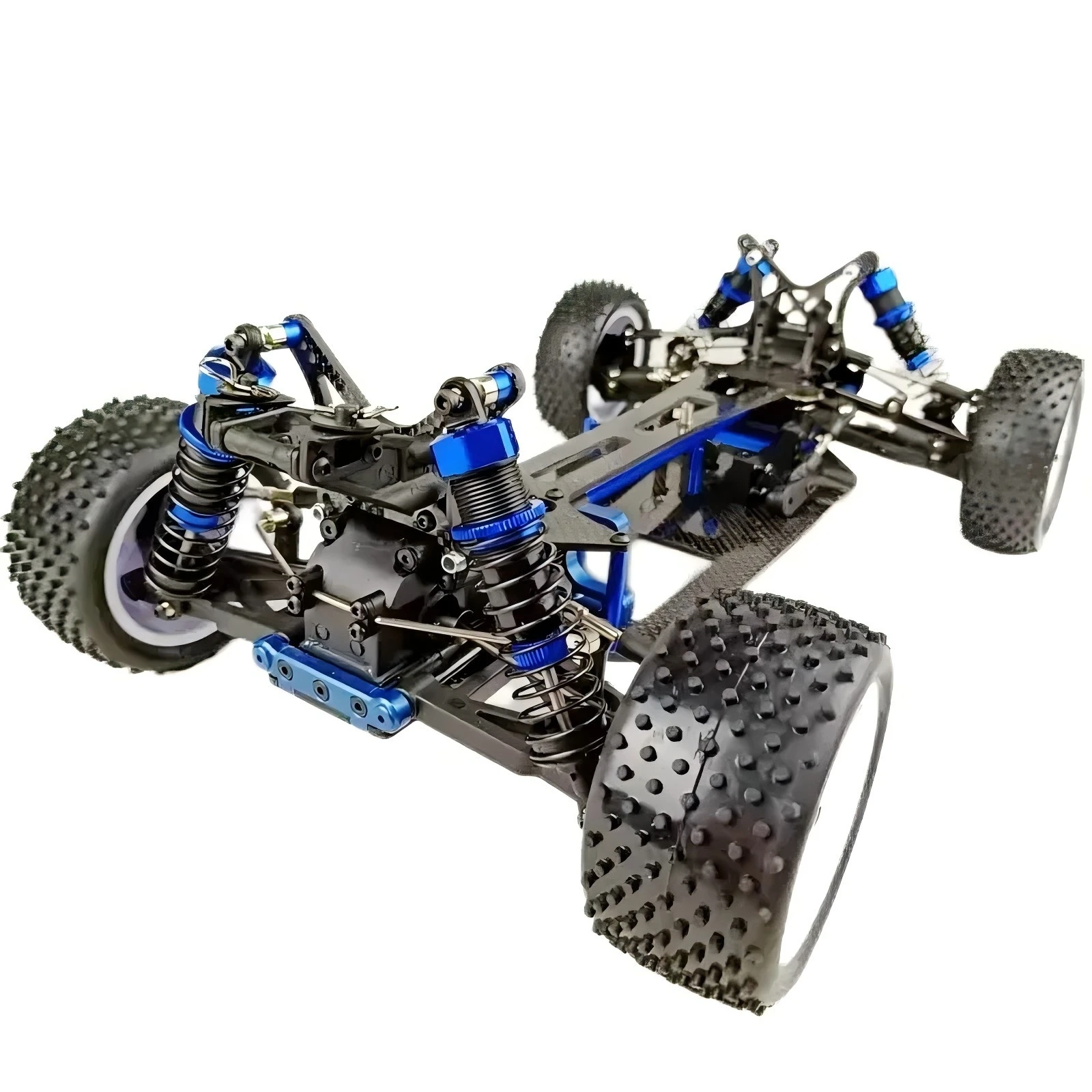 SPIRIT Pro Buggy 1/10 Scale RC Car Roller Kit VRX RH1017P-K Carbon Fiber Chassis Without Electronics, With RC Car Body