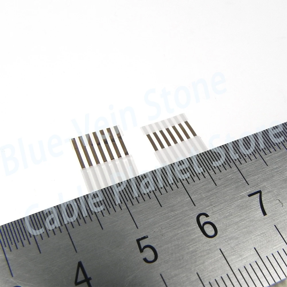 

POLYIMIDE MADE 7PIN 1.27 MM PITCH 538MM LENGTH LENGTH PITCH FLEX FLAT FFC CABLE