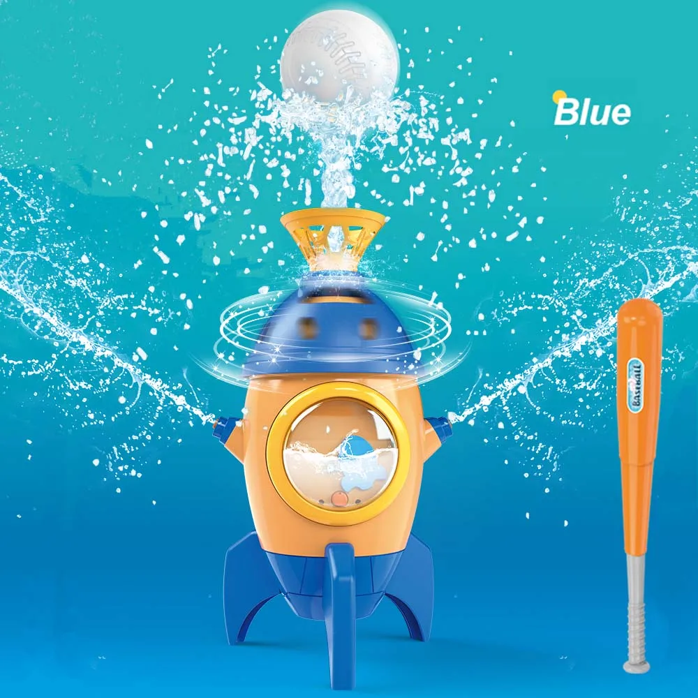 2-in-1-Wasserstrahl-Sprühball, Baseballspiele für Kinder, Wasserspielzeug für Schwimmbad, Kind, Outdoor-Sportspielzeug für Kinder