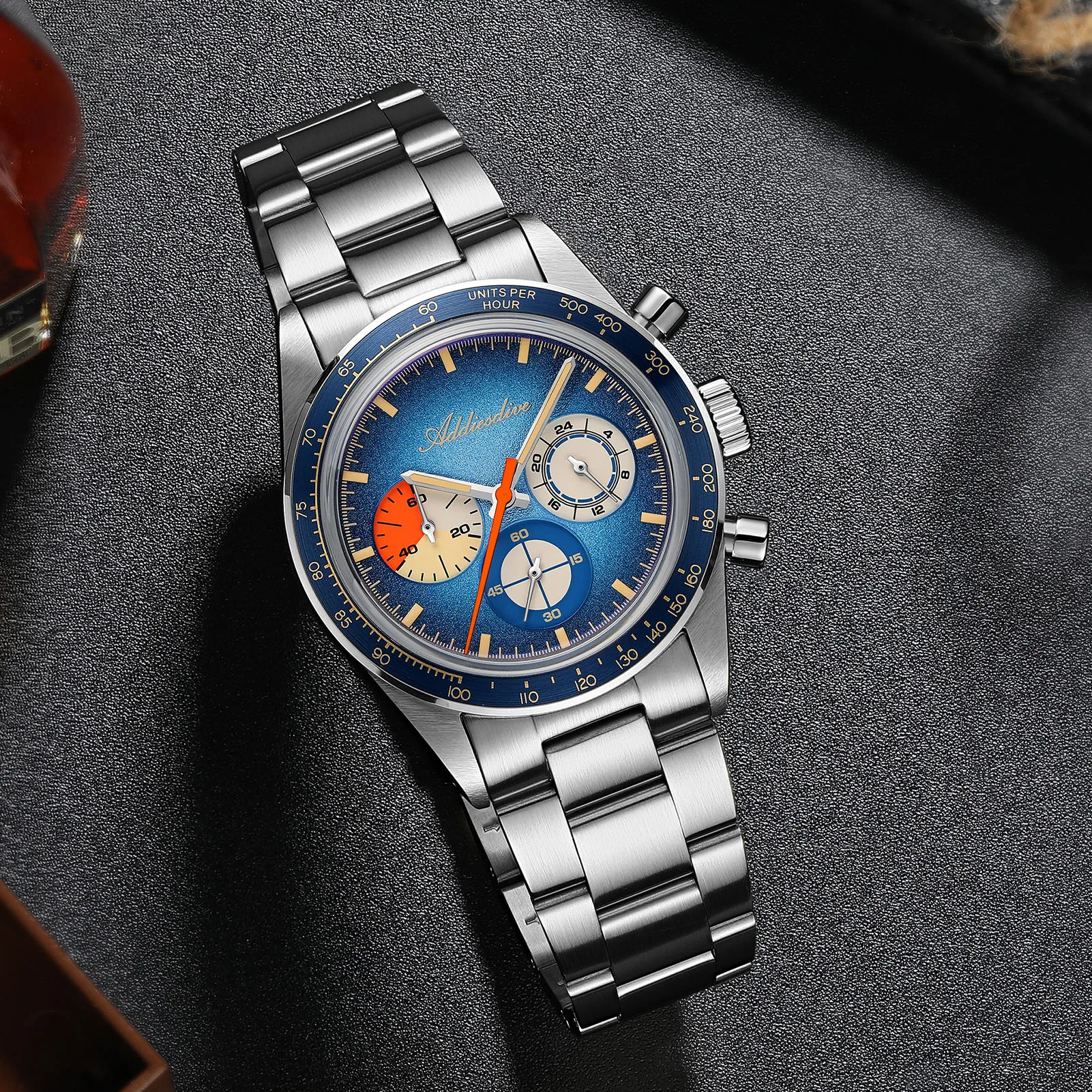 ADDIESDIVE 고급 크로노그래프 시계, 10기압  - Luxury Watch Level 리뷰 및 가격