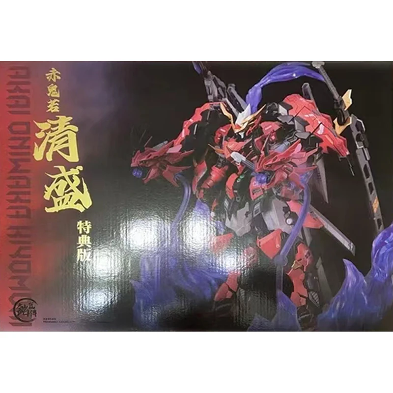 In Stock Anime Mingjiangzhuan RED GHOST RUO QINGSHENG 1/100 Domestic Original Assembly Plastic Model Action Toys Figures Gift