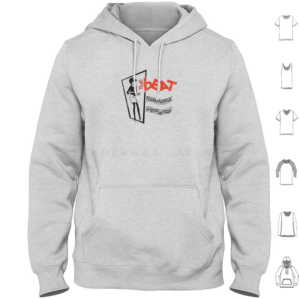 The Beat Music Dj Hoodies Long Sleeve The Beat Beat English Ska Two Tone Music Record Band