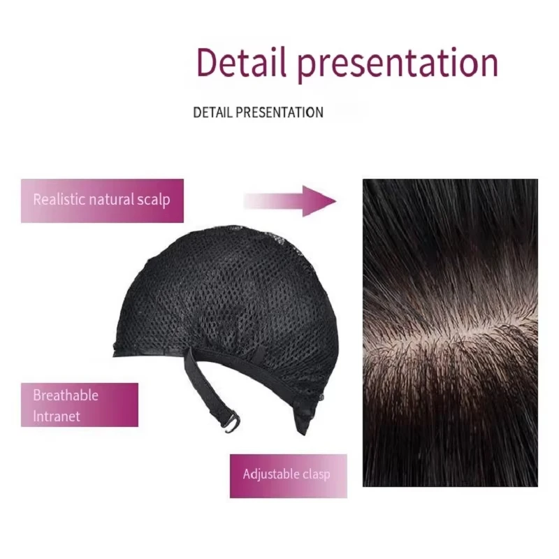 باروكة صناعية مجعدة سوداء جديدة لحفلات المهرجانات، أزياء الهالوين التنكرية، الاستخدام اليومي، إكسسوار شعر عالي الحرارة #6