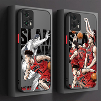 Hot Anime Slam Dunk Phone Case For Xiaomi Poco X6 X7 F6 F5 X5 X3 NFC F3 M6 Pro 4G Mi 13 12 11 Lite 5G 14 13T 12T 11T 14T Pro