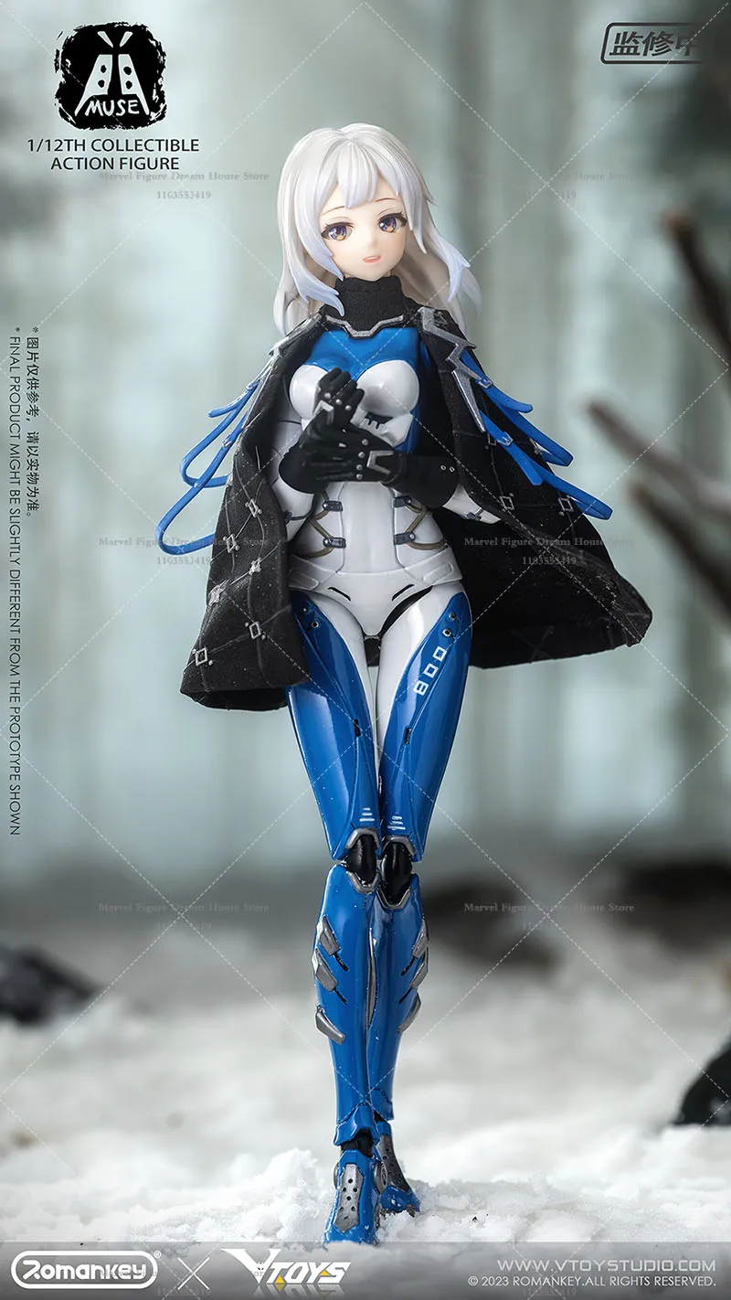 1/12 Schaal MUSE Mech Girl Shooter 6-inch Volledige Set Action Figure Vrouwelijke Soldaat Liefhebber Collectie Op Voorraad Romankey X VTOYS