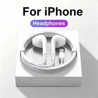 Écouteurs d'origine pour Apple iPhone 14 11 12 13 Pro Max, XR X XS SE 6 6S 7 8 Plus, oreillettes filaires Bluetooth, accessoires 1