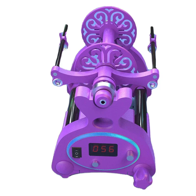AC100-240v Household Digital Display Mini Electric Spinning Wheel Wool Fibre Twisting Forward and Reverse Free Installation