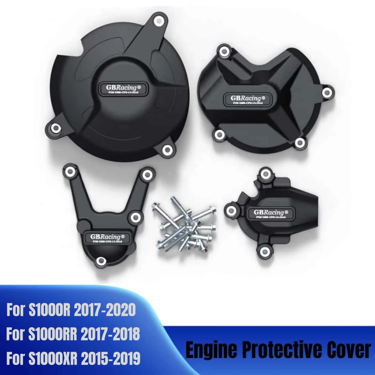 

For BMW S1000RR / S1000R / S1000XR 2015-2020 Engine guard cover For GBRacing Motorcycle Engine Protection Cover