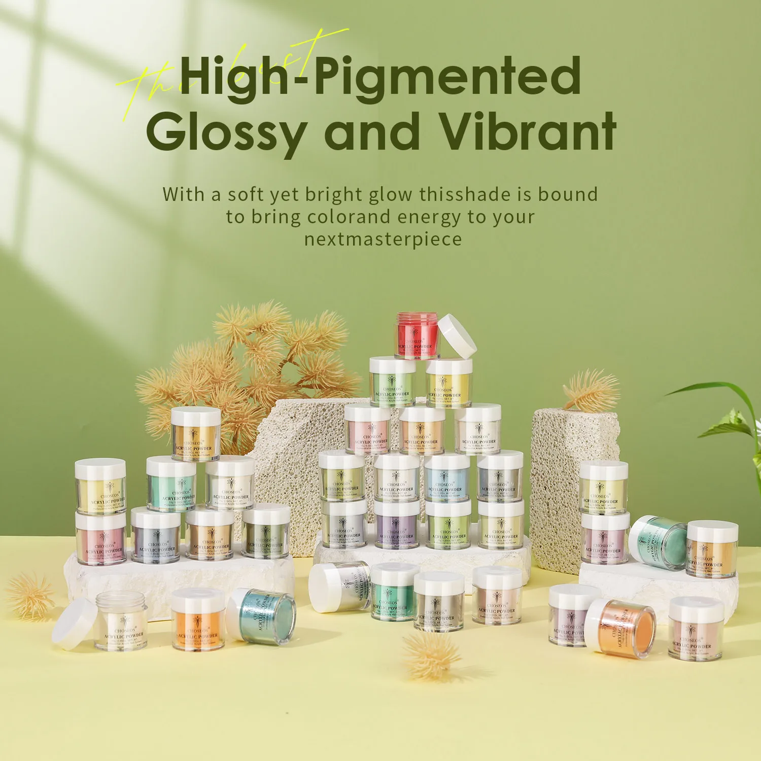 36-Farben-Acryl-Nagelpulver-Set – Premium-DIY-Kunstset für 3D-Bildhauerei und französische Erweiterungen – Schönheitsgeschenke für Frauen