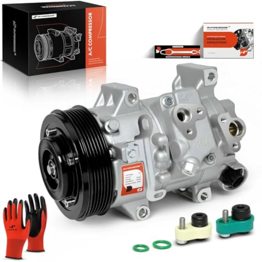 

Компрессор кондиционера с муфтой для Toyota Corolla 2009-2010, Matrix 2009-2012, Scion xD 2008-2014, 1.8L, совместимый