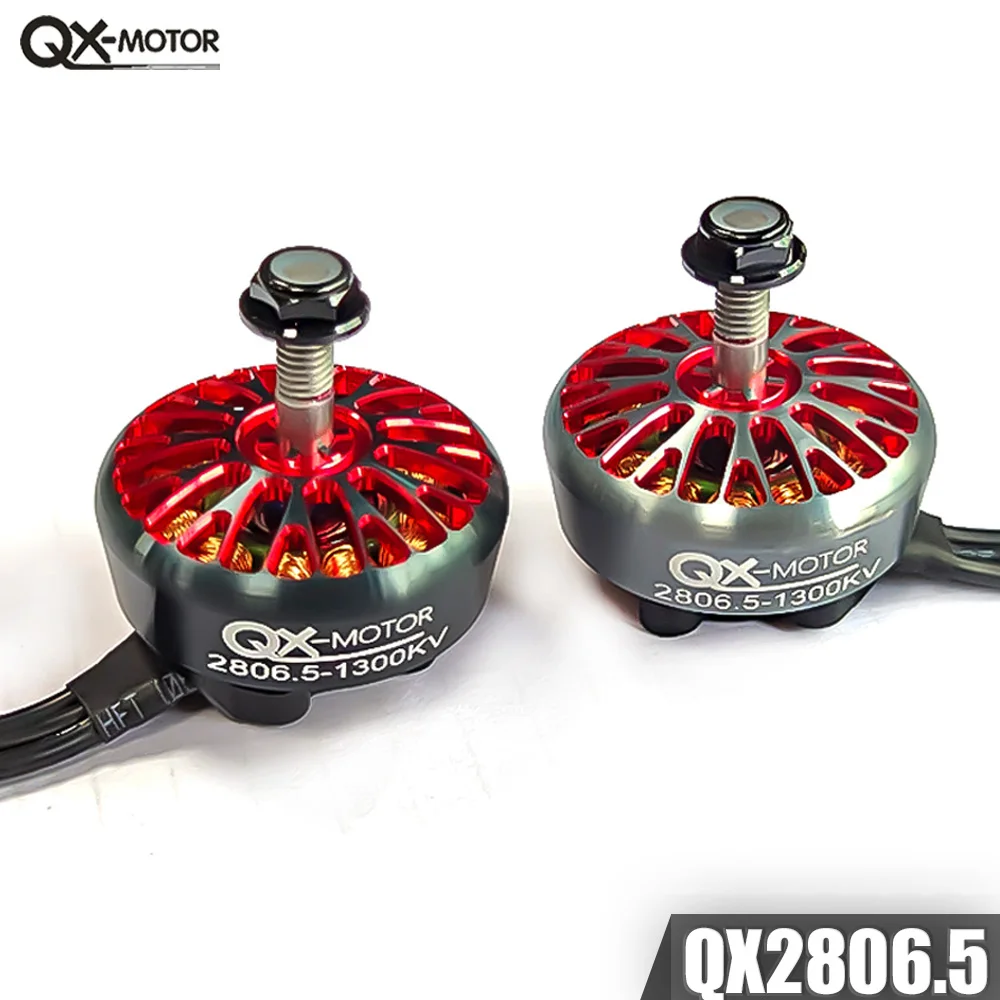 

QX-Motor Brushless Motor White/Black 1300kV 1800kV QX2806.5 For 6-7 Inch FPV Racks Helicopter Toy Parts