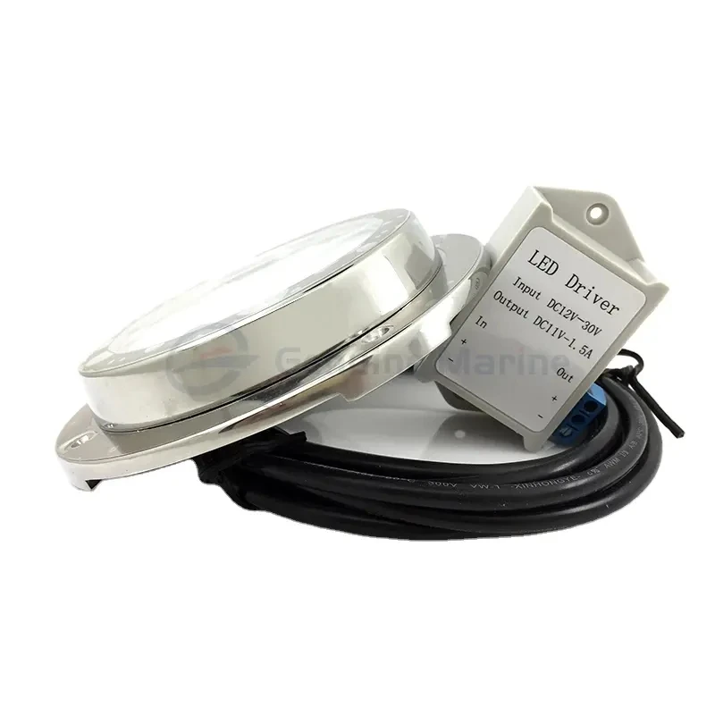 정품 해양 12V IP68 낚시 보트 LED 수중등 스테인리스 스틸 색상 변경 보트 방수등
