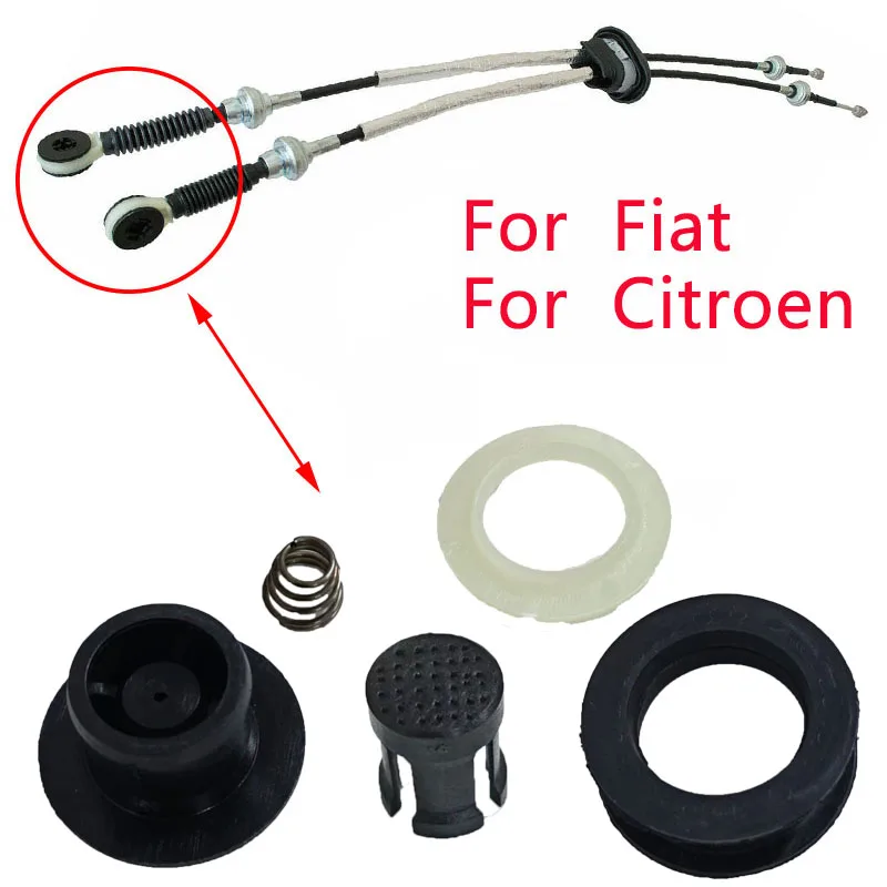 For Fiat Scudo For Citroen Jumpy For Peugeot Gear Shift Cable Linkage Pivoted Bushing Shifter Lever Selector End Rod Connect