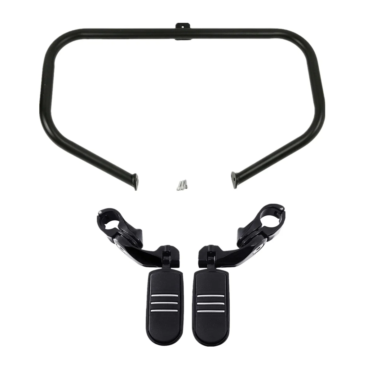 

Motorcycle Engine Guard Crash Bar Footpeg For Harley Touring Road King Electra Glide Street Glide 1997-2008