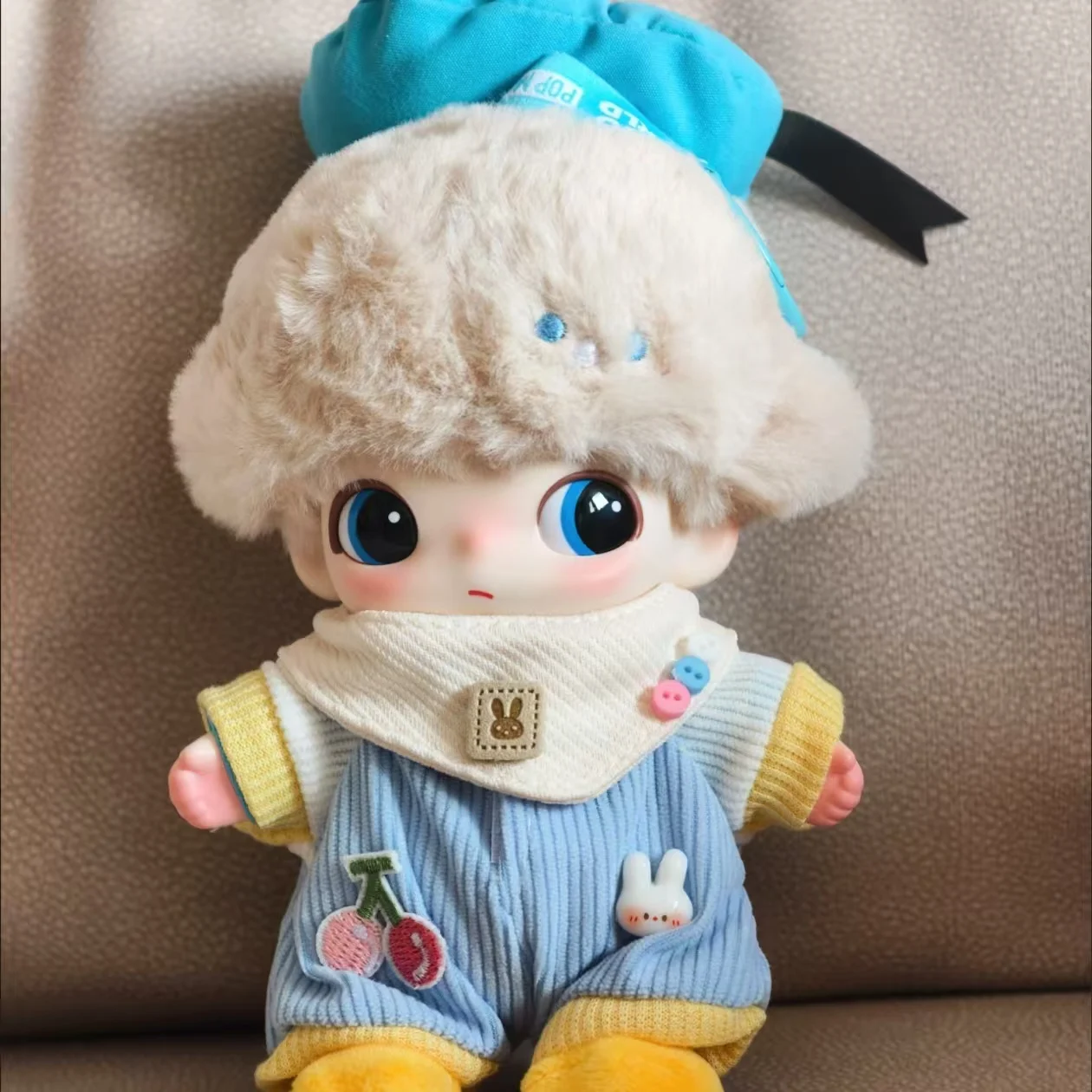 

For 17cm Labubu Idol V1 V2 Fashion Mini Doll Clothes Outfit Accessories Stylish Outfit Clothes Sports Leisure Suit Clothing Gift